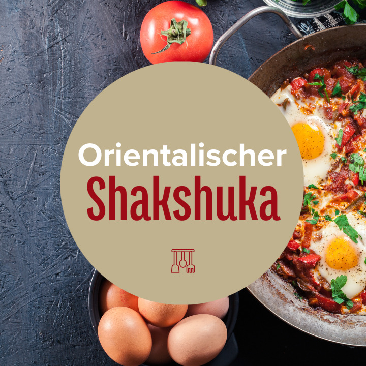 Shakshuka Orientalischer Gemüseeintopf mit Ei (Rezept)
