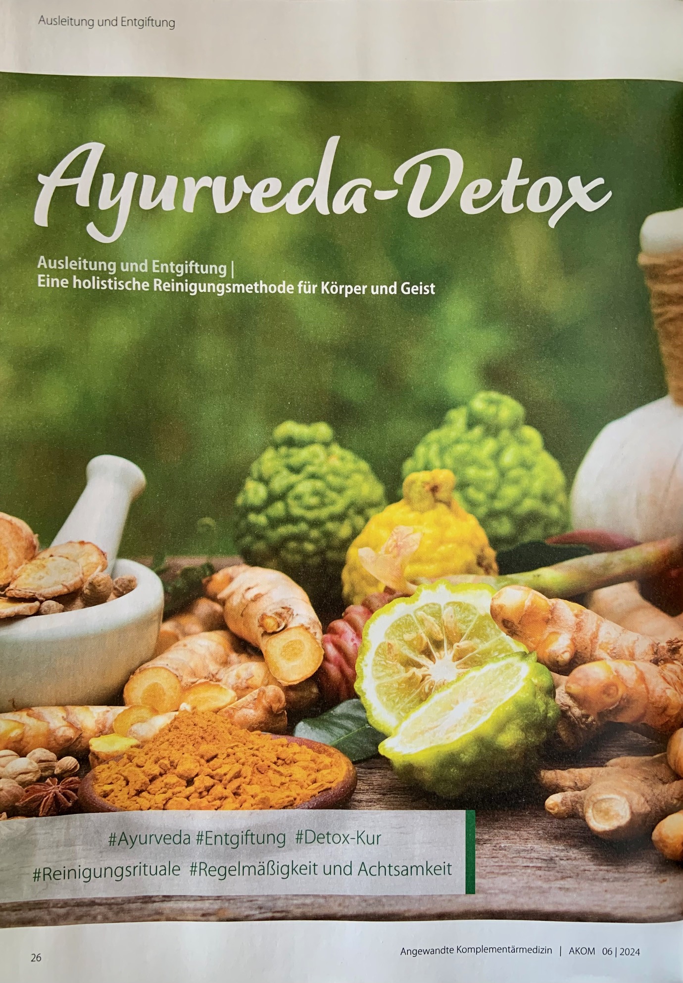 Holistische Reinigung für Körper und Geistilft. Balvinder Sidhu